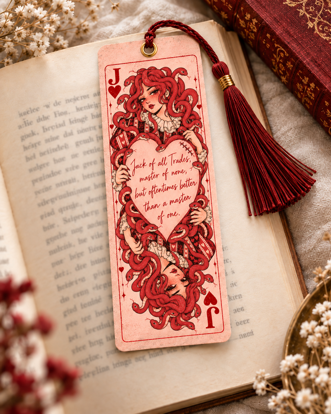 Medusa-Lesezeichen · Beautifully Cursed – Bild 2